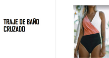 Cargar imagen en el visor de la galería, TRAJE DE BAÑO CRUZADO S A 3 XL