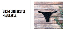 Cargar imagen en el visor de la galería, BIKINI CON BRETEL REGULABLE S A 3 XL