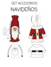 Cargar imagen en el visor de la galería, BOTELLA Y SERVICIO NAVIDEÑO