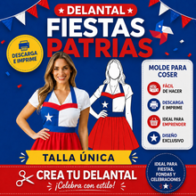 Cargar imagen en el visor de la galería, DELANTAL DE HUASA TALLA UNICA