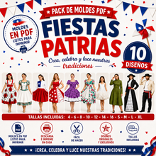Cargar imagen en el visor de la galería, PACK FIESTAS PATRIAS 2 (10 MODELOS)