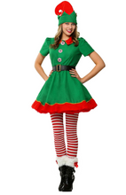 Cargar imagen en el visor de la galería, DISFRAZ ELFO ADULTAS TALLAS S A L