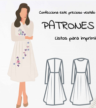 Cargar imagen en el visor de la galería, VESTIDO MUJER TALLAS  36 A 48