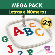 Cargar imagen en el visor de la galería, Alfabetos – MEGA Pack 2000 Letras y Números