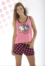 Cargar imagen en el visor de la galería, PIJAMA CAMISILLA MUJER TALLAS XS A XL