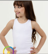 Cargar imagen en el visor de la galería, POLERA MUSCULOSA NIÑAS TALLAS 2 A 16
