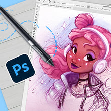 Cargar imagen en el visor de la galería, Video curso Ilustración con Photoshop
