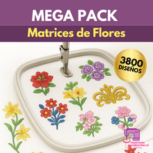 Cargar imagen en el visor de la galería, Flores – MEGA Pack 3800 Diseños
