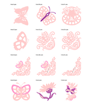 Cargar imagen en el visor de la galería, Mariposas – Pack 476 Diseños
