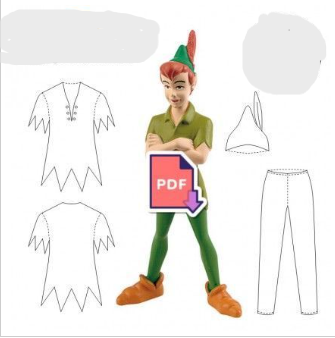 DISFRAZ PETER PAN TALLAS 6 A 10