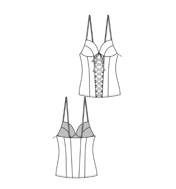 CORSET TALLAS XS A XXL