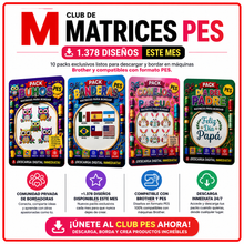 Cargar imagen en el visor de la galería, CLUB DE MATRICES | PES (10 PACKS DEL MES)
