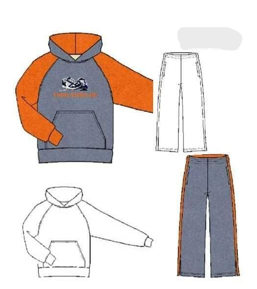 BUZO  NIÑO COMPLETO TALLAS 10 A 16