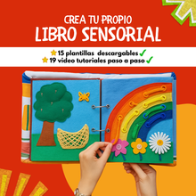 Cargar imagen en el visor de la galería, 📘 CREA TU LIBRO SENSORIAL (15 moldes + 18 videos tutoriales)
