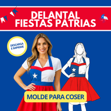 Cargar imagen en el visor de la galería, DELANTAL DE HUASA TALLA UNICA

