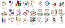 Cargar imagen en el visor de la galería, Jardín Infantil – Pack 27 Diseños
