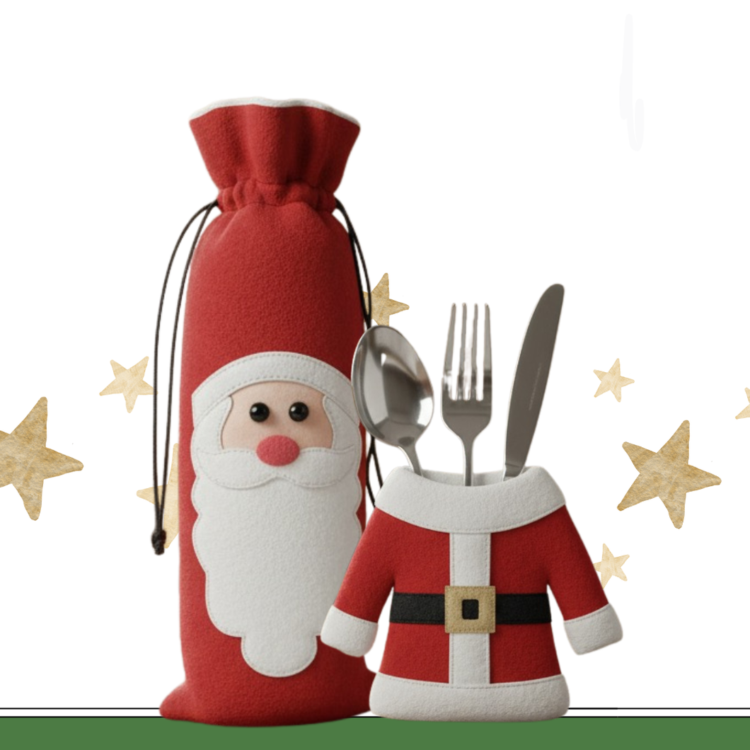 BOTELLA Y SERVICIO NAVIDEÑO