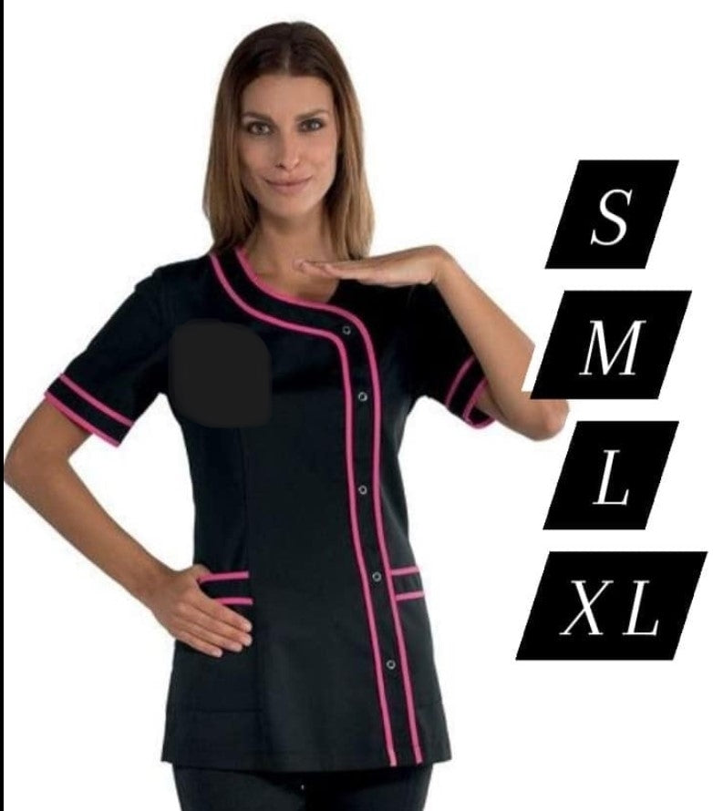 DELANTAL FUCSIA TALLAS S A XL